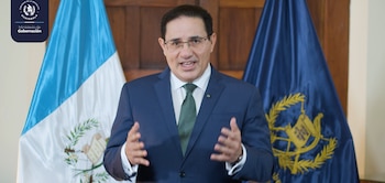 Marco Villeda, titular de Gobernación solicitó celeridad judicial para resolver los recursos legales presentados ante presuntas anomalías en la reelección de Mazariegos y defendió la autonomía universitaria. (Cortesía: Ministerio de Gobernación)