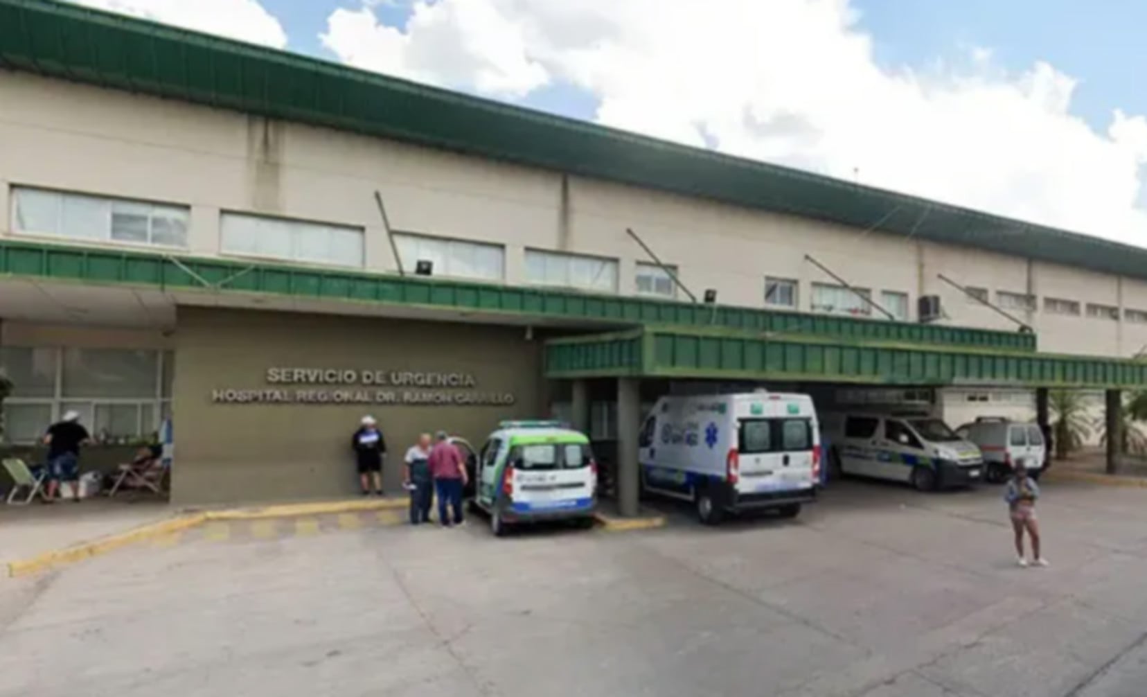 Vista exterior del Hospital Regional Dr. Ramón Carrillo en Santiago del Estero, donde se encuentra internado un hijastro gravemente herido (Diario Norte)