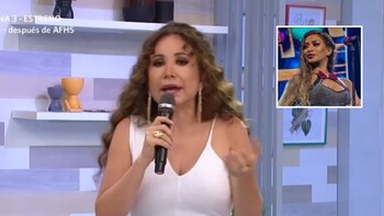 Janet Barboza se cansó de