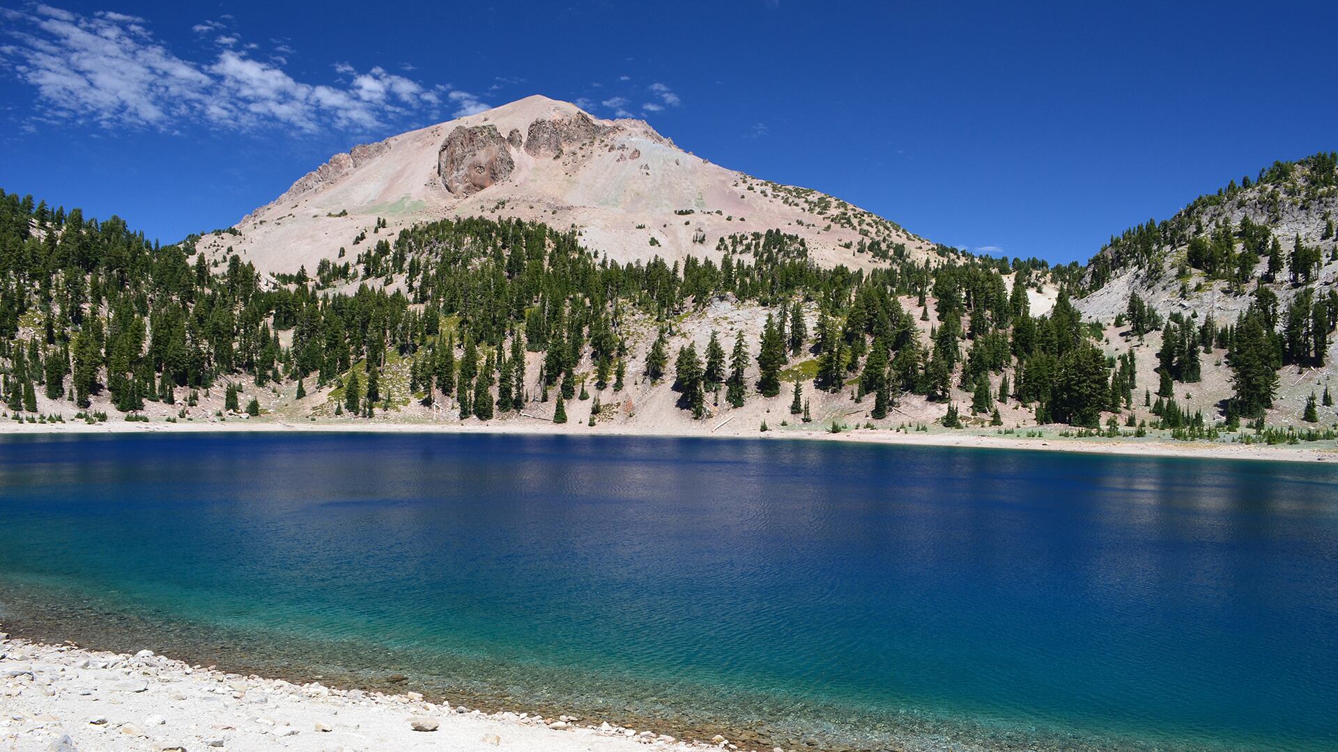 La ameba fue encontrada en el Parque Nacional Volcánico Lassen (Wikipedia)