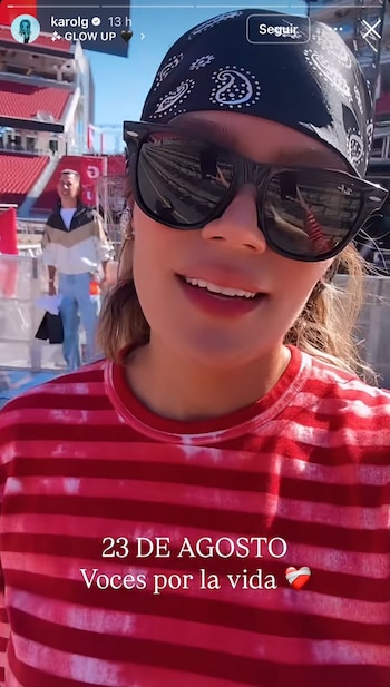 Karol G se suma a la recaudación de fondos para Colombia con actuación virtual en Bogotá - crédito karolg/Instagram