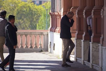 Federico Sturzenegger en Casa Rosada