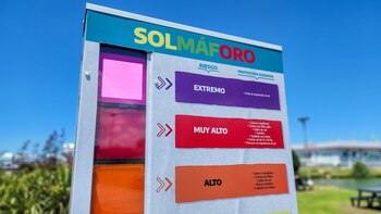Se estrenó el “Solmáforo” en