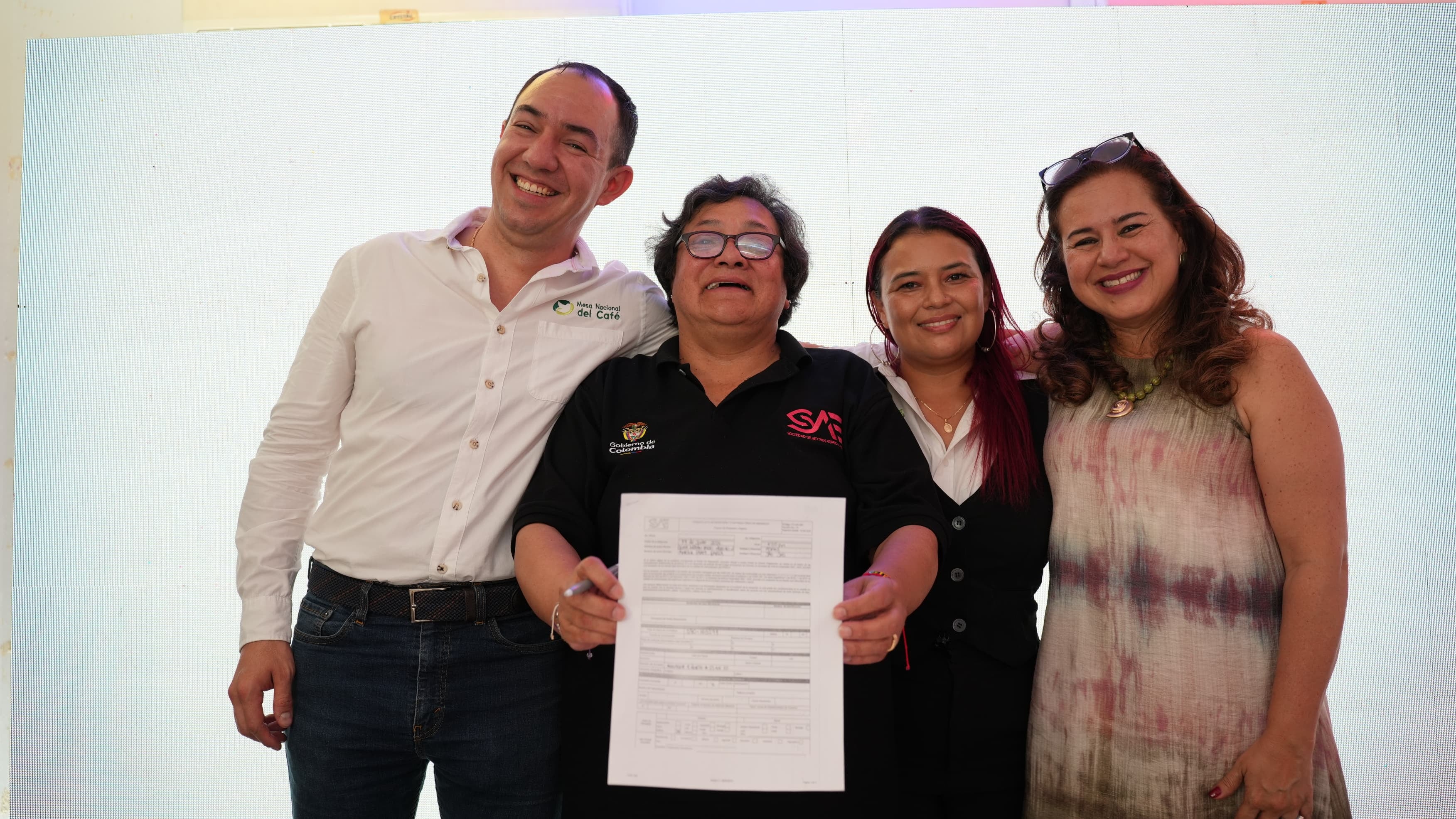 La entrega fue protagonizada por la directora de la SAE, Amelia Pérez - crédito SAE