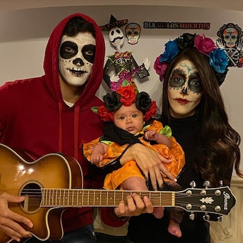 La actriz compartió la fotografía