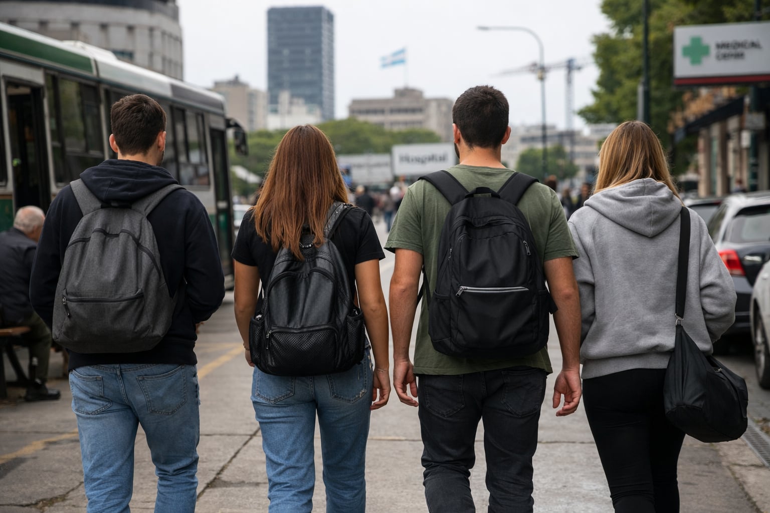 Un estudio de la Universidad Nacional de Avellaneda señaló que los jóvenes argentinos de 18 a 24 años priorizan la estabilidad y no se definen de derecha ni de izquierda (Imagen Ilustrativa Infobae)