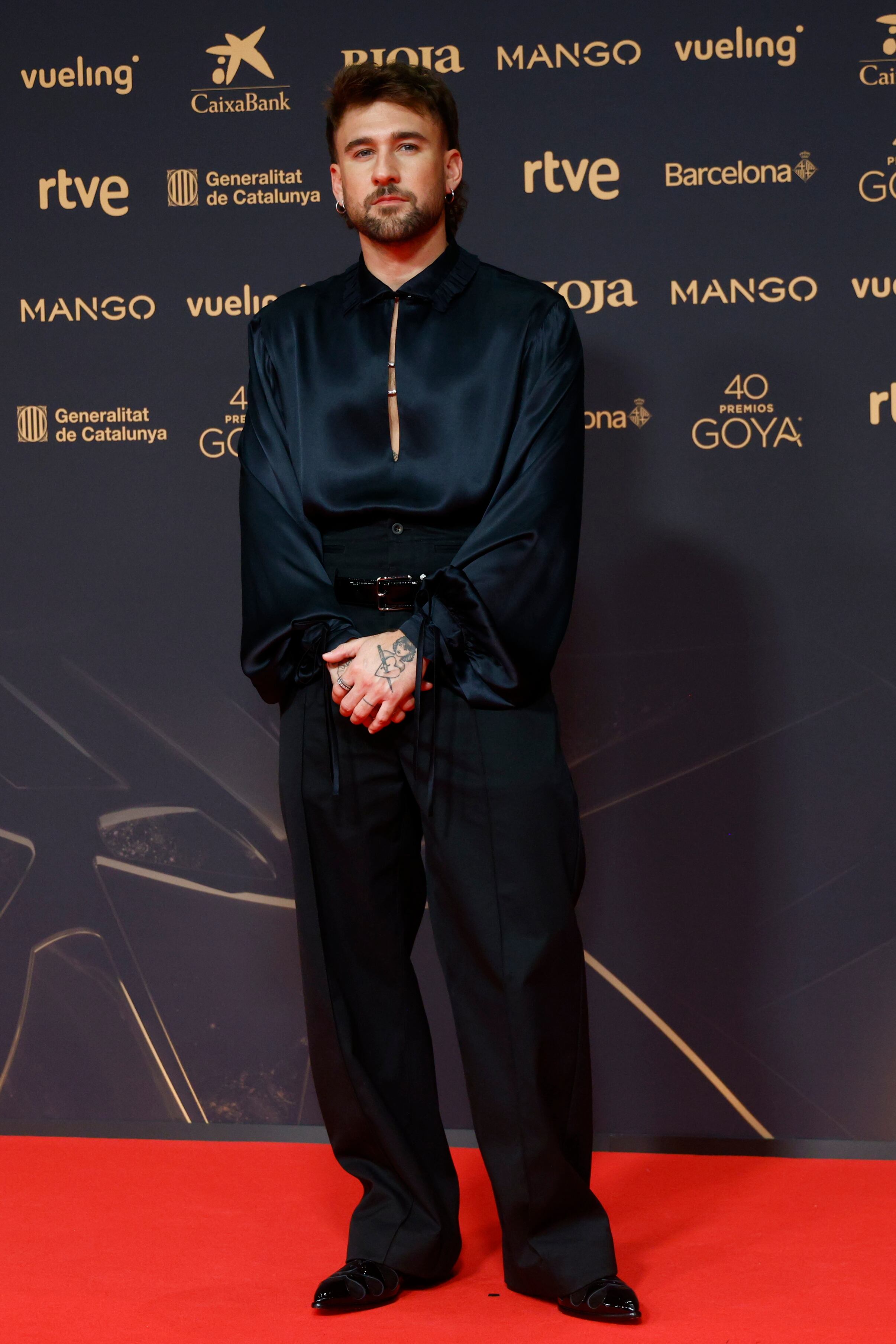 Dani Fernández en los Goya 2026 (EFE)