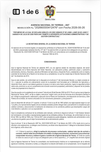 Resolución - crédito @indadangond/X