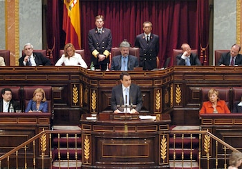 José Luis Rodríguez Zapatero (c),