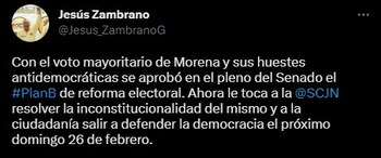 El perredista instó a la