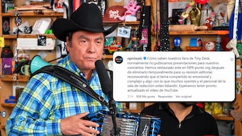 NPR reconoce recorte en Tiny Desk de Los Tigres del Norte: mensaje promigrante será restituido en YouTube
