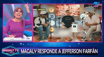 Magaly Medina asegura que cumple sus jornadas comunitarias y cuestiona a Farfán: “Lo que quiere es la humillación”. Captura: Magaly TV La Firme.