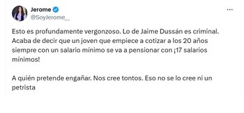 Jerome Sanabria, vocera de No