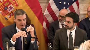Pedro Sánchez defiende ante el alcalde de Nueva York, Zohran Mamdani, el modelo migratorio del Gobierno: “La migración nos hace un país mejor, sin duda”