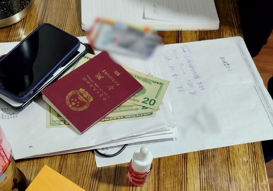 La red llevaba a ecuatorianos con engaños a trabajas en Camboya. (Fiscalía General)