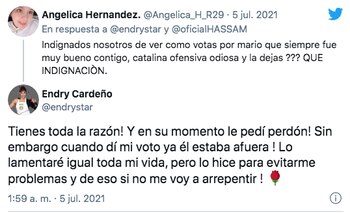 Tomada de Twitter @endrystar