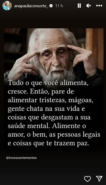 El mensaje de Ana Paula