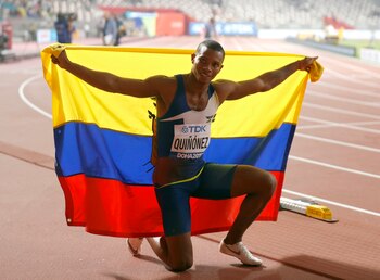 Quiñónez, una estrella del deporte