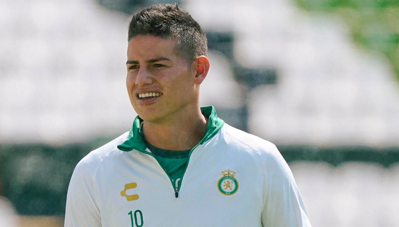 James Rodríguez, luego de quedar afuera del Mundial de Clubes con León, se enfoca por ahora en la Liga MX y lo que pase a mitad de 2025 - crédito Club León