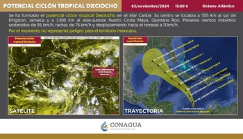 El SMN señaló que hasta