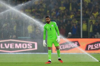 El último partido de Álvaro Montero con la selección Colombia fue el 18 de octubre del 2023 - crédito EFE/ Julio Estrella