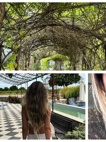 Las imágenes compartidas por Rocío