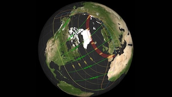Por qué la trayectoria del próximo eclipse solar total generará una ilusión óptica en los mapas