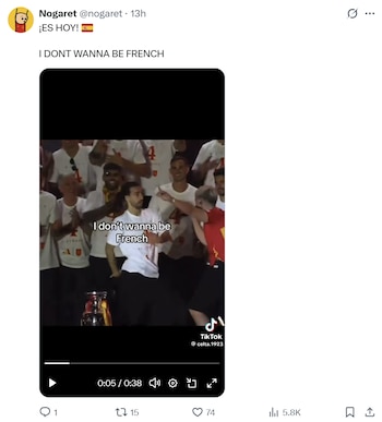 Los mejores memes del España vs. Francia. (X / Captura de pantalla)