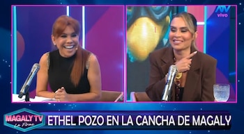 Ethel Pozo habla del regreso de Christian Domínguez y responde por qué fue retirado de ‘América Hoy’. Captura: Magaly TV La Firme.