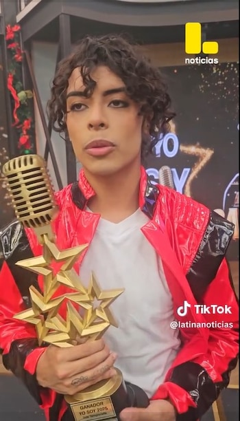 Gabriela Villanueva, imitadora de Michael