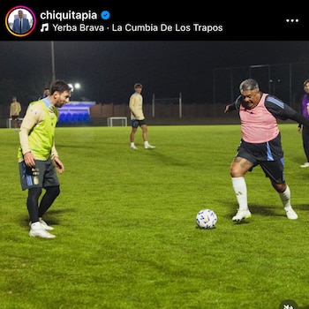 La foto de Tapia con