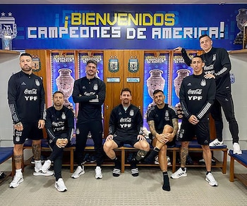 Nuevo vestuario selección argentina