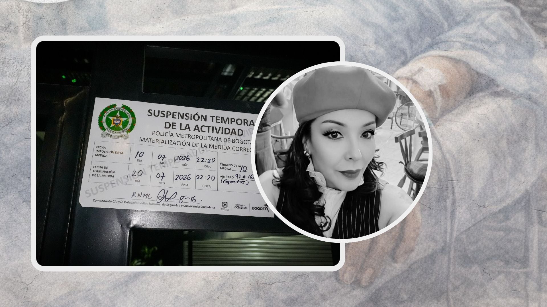 Fiscalía allanó y selló centro estético en Puente Aranda tras la muerte de Adriana Manotas