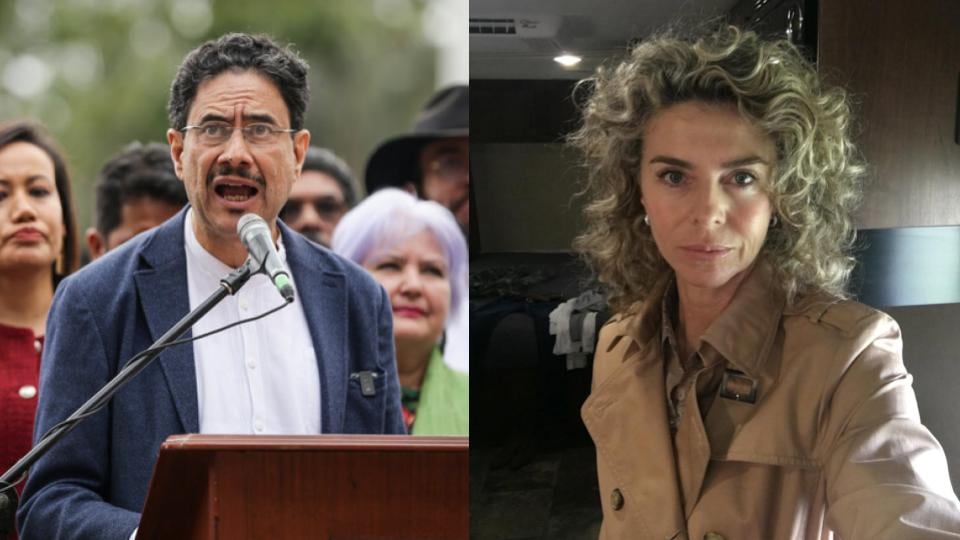La actriz y escritora destacó la ética y serenidad de Iván Cepeda como razones para apoyarlo como candidato a la Presidencia de Colombia - crédito - crédito Colprensa y @margaritarosa.defrancisco/Instagram