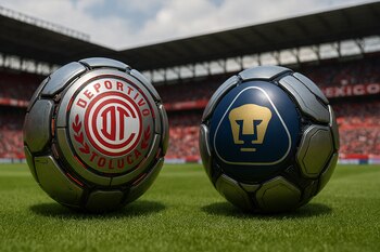 Toluca y Pumas se enfrentan