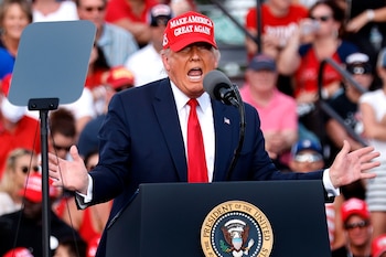 Donald Trump en Tampa, Florida