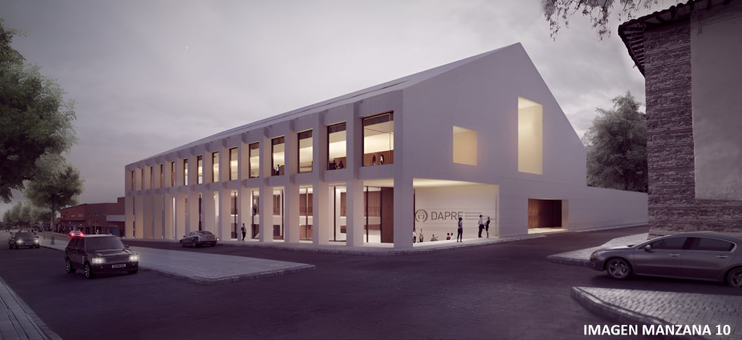 La segunda fase del proyecto prevé un edificio destinado al Departamento Administrativo de la Presidencia de la República (Dapre) - crédito Agencia Nacional Inmobiliaria Virgilio Barco