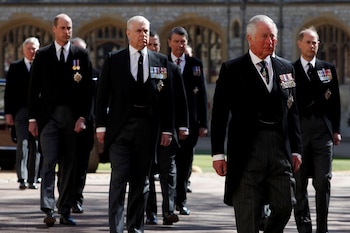 La familia real durante el