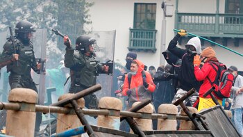 En protestas sí hubo uso