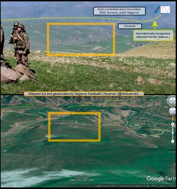 Armenia desplegó un fuerte operativo