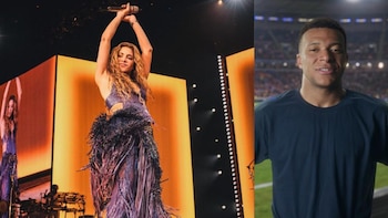 Shakira y sus hijos fueron a ver el partido entre Francia y Marruecos: la barranquillera le envió un mensaje a Mbappé