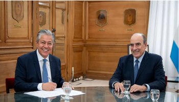 Guillermo Francos acordó con el