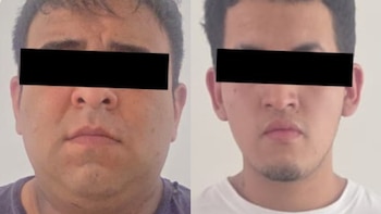 Fotografías de los dos mayores de edad detenidos tras el crimen. Crédito: SSC