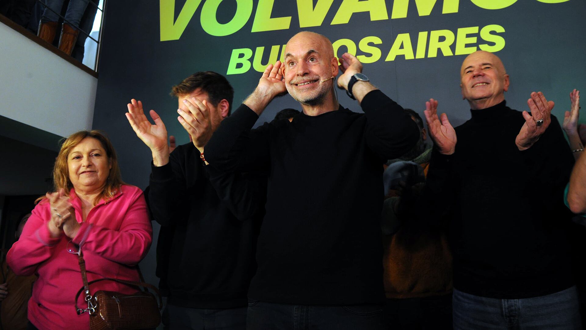 Horacio Rodríguez Larreta festejó el resultado (Sebastián Alonso)