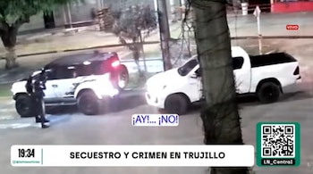 Una puerta de metal y un cubil insonoro: así era el cuarto donde ‘Los Pulpos’ mantenían cautivas a sus víctimas. Captura: Latina.