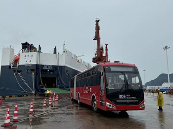 Metrobús eléctrico China - 28 agosto