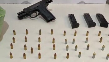 Secuestraron una pistola robada en