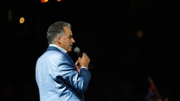 El candidato a presidente de