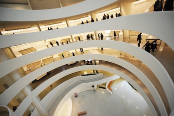 Vista interior del Museo Guggenheim,