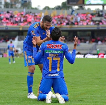 El joven delantero se formó